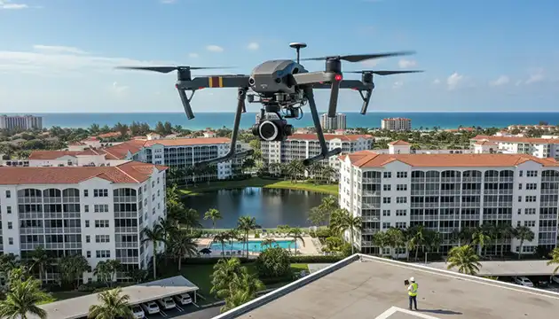 drone inspection residential condominiums