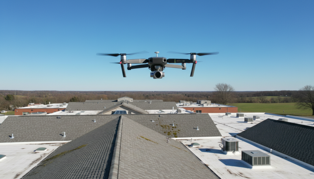 school municipal roof inspection